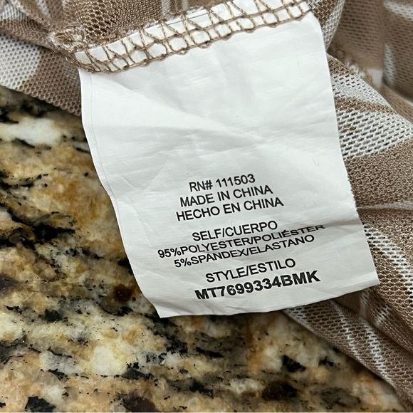 Meraki Mesh Sheer Crop Top Blouse 70s 80s Hippie Casual 90s Y2k Retro S Boho - Picture 7 of 9